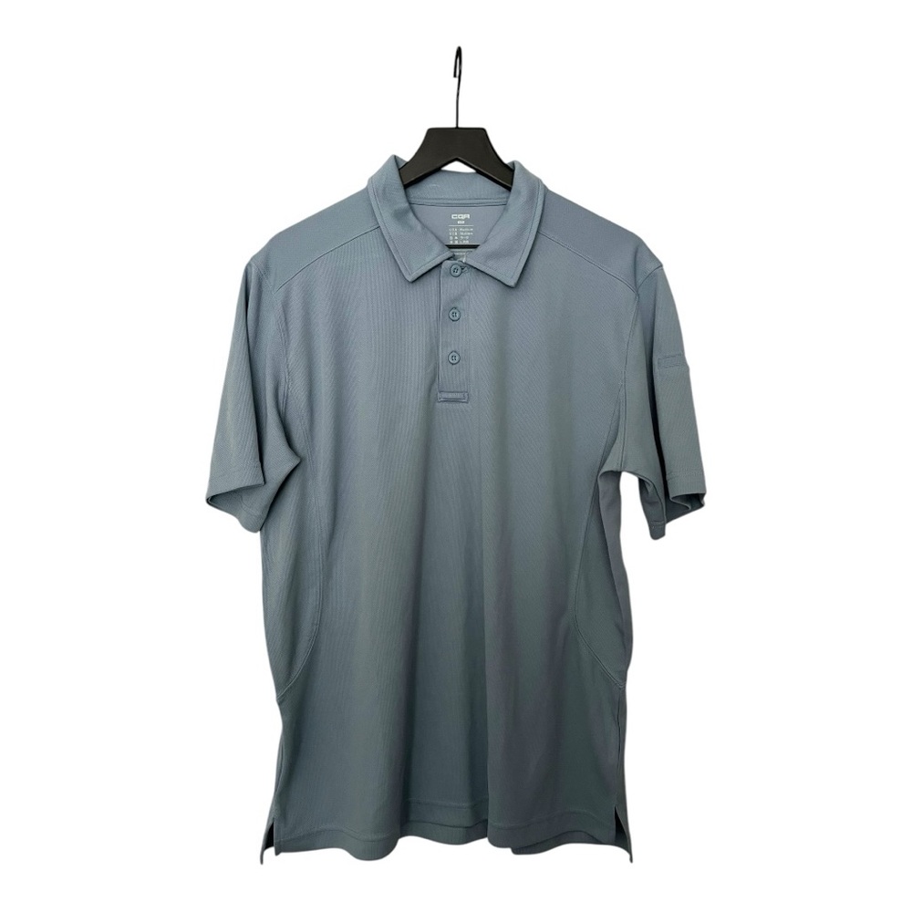 NWT CQR light blue polo shirt